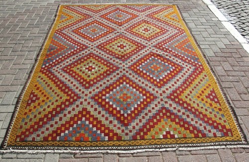 Tappeto vintage lana - tappeto,