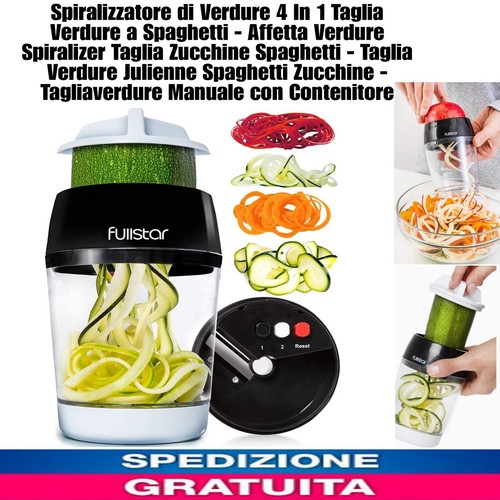 Spiralizzatore verdure in - verdure, 4