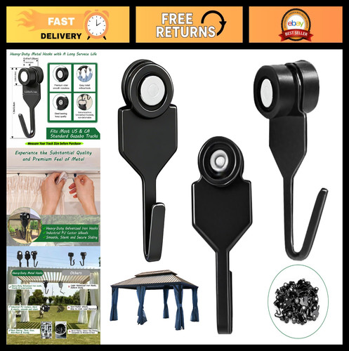 36pz ganci per tende - ganci,
