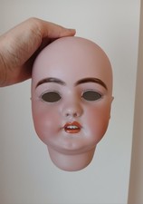 ENORME testa di bambola tedesca Simon & Halfig 1079 DEP circonferenza 15 1/2 pollici