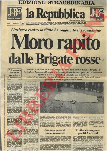 Moro rapito dalle brigate - moro,