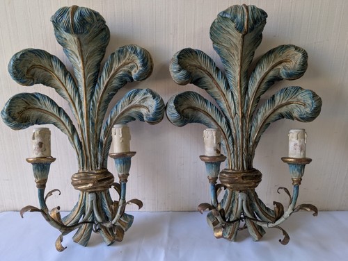 Coppia appliques antiche - coppia,
