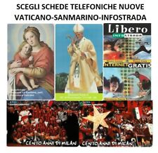 SCEGLI SCHEDE TELEFONICHE NUOVE VATICANO-SAN MARINO-INFOSTRADA