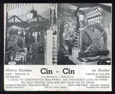 LAIGUEGLIA (Savona) - ANTICA CANTINA "CIN-CIN" BAR BIRRERIA - VG. 19..