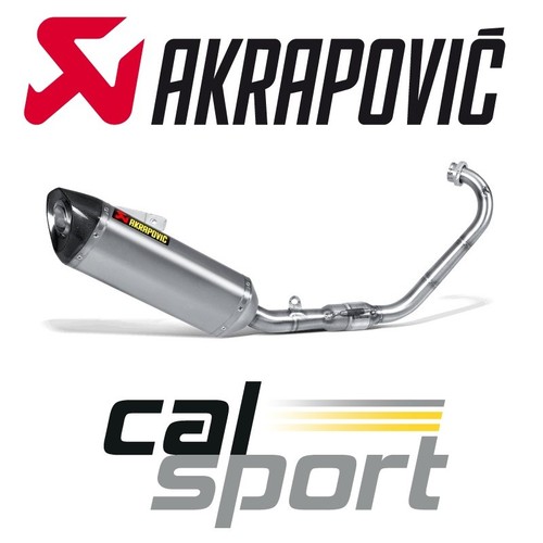 Impianto scarico akrapovic - impianto,