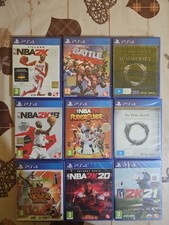 LOTTO 9 GIOCHI PS4 NUOVI