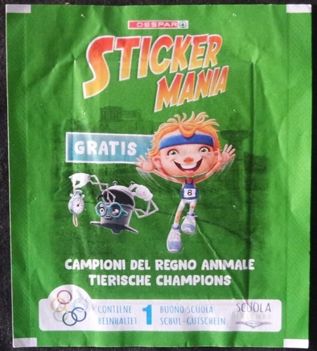 Bustina stickers gratis - di,