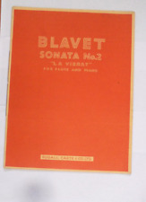 BLAVET SONATA n 2 LA VIBRAY Flute and pianoforte  rudall carte  Spartito