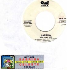 SABRINA SALERNO RARO 45 PROMO JB 1987 HOT GIRL + STICKER