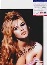 Brigitte Bardot Actress Signed