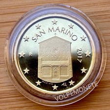 10 CENT PROOF SAN MARINO 2017 - PRIMA EMISSIONE NUOVO DISEGNO TIRATURA 2600 RARA