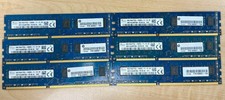 LOT: HP SK Hynix 8GB DDR3L PC3L-12800U Desktop RAM (QTY 6)