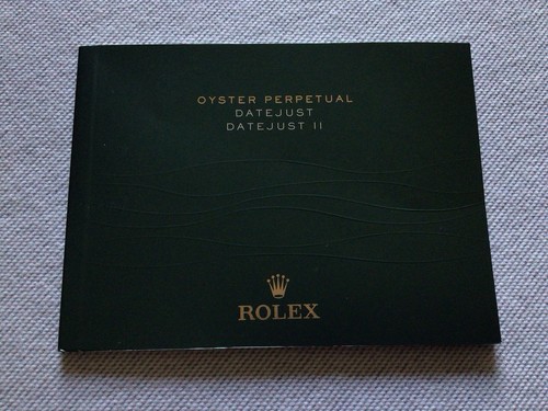 Libretto booklet rolex - libretto,