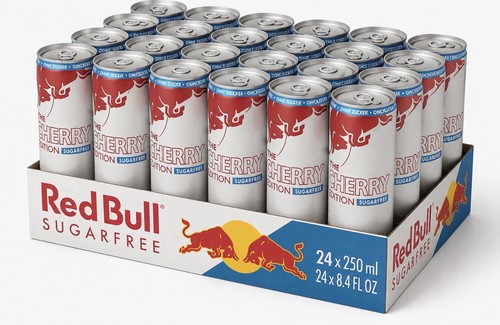 Red bull cherry edition senza - cherry,