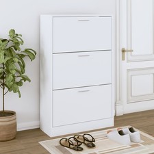Scarpiera Bianca 63x24x103 cm