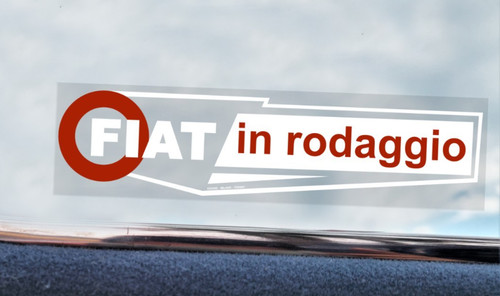Vetrofania speculare fiat - vetrofania,