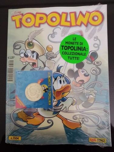 Topolino 3504 con moneta - topolino,