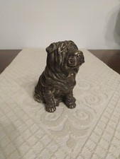 Scultura Cane in metallo