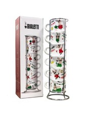 Bialetti Set 6 Tazzine Italia