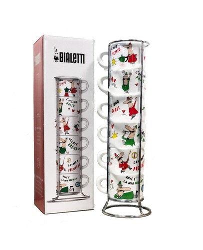 Bialetti set tazzine italia - bialetti,