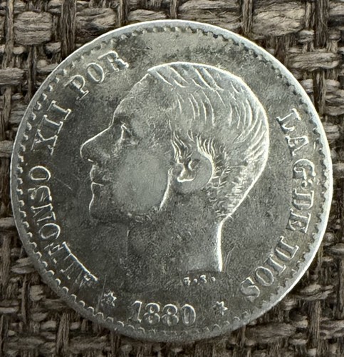España moneda plata 50 - espaÑa,