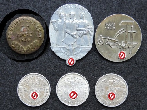 Lotto monete argento e - argento,