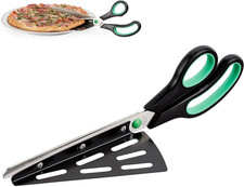 Forbici per Pizza Con Paletta Solleva Pizza Tagliapizza in Acciaio Inox Adatto a