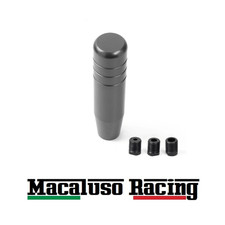Pomello Cambio Universale, Pomello Tuning in Lega Di Alluminio GRIGIO da 13cm