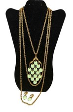 Collana e orecchini vintage