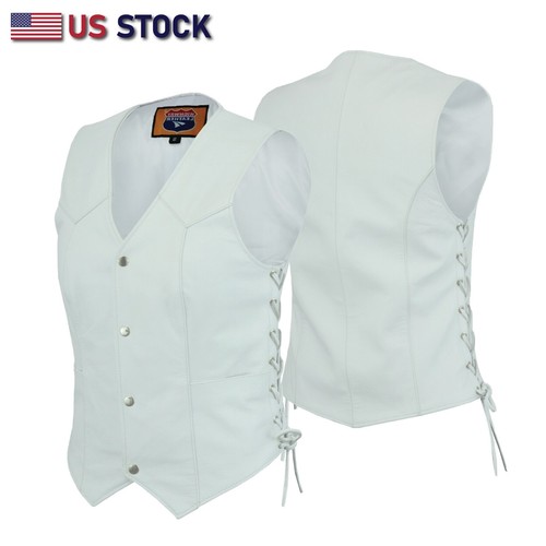 Gilet moto donna pelle - gilet,