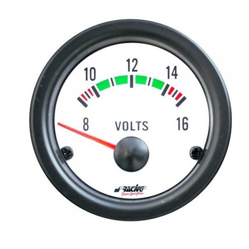 Strumento voltmetro white - voltmetro,