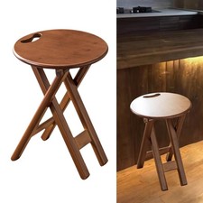 Sgabelli pieghevoli portatili per adulti che pieghevano sgabello da bar per