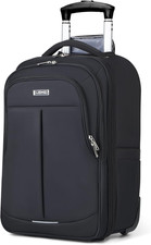 Zaino Trolley Viaggio, Porta PC 17 Pollici Bagaglio a Mano, Impermeabile Borsa D