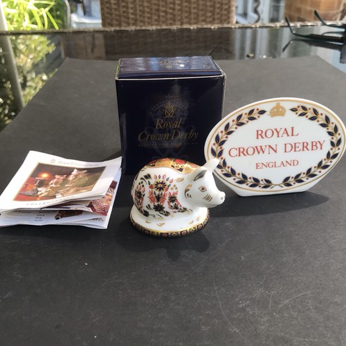 Royal crown derby fermacarte - crown,