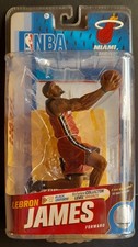 MCFARLANE NBA FIGURE MIAMI HEAT LEBRON JAMES SERIE 19 2011 CUSTOM NO LAKERS