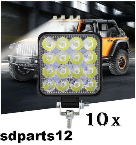 Fari 48w quadrato faretto - 10,
