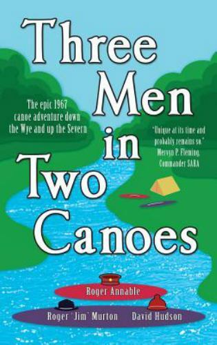 Three men two canoes - three, in