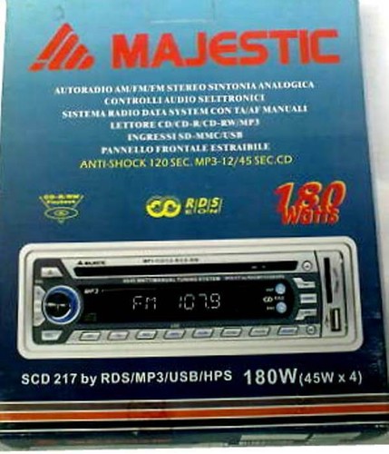 Autoradio majestic scd217 - autoradio,