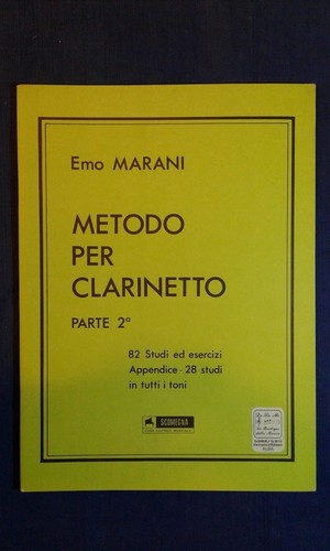 Metodo per clarinetto emo - metodo, clarinetto-emo