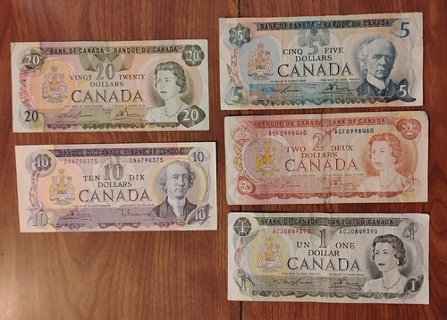 Banconota canada 1971 1979 - banconota, 1971-1979