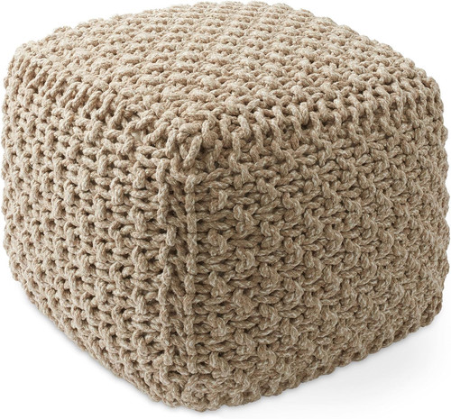 Square pouf ottoman - square, ottoman,