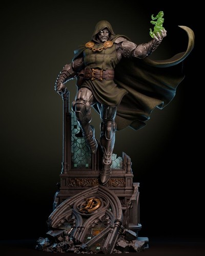 Doom sculpture statue - dr.,