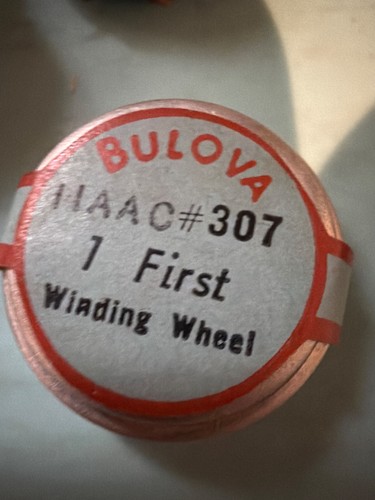 Bulova 307 1st winding wh - winding,