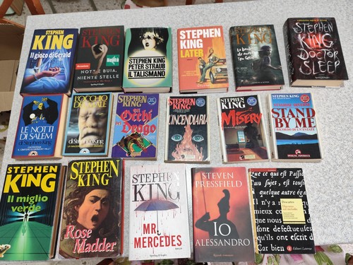 Lotto libri stephen king - lotto, 15