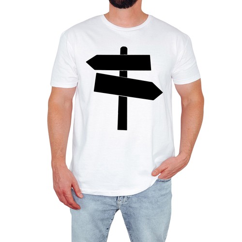Shirt uomo divertente segno - t-shirt,