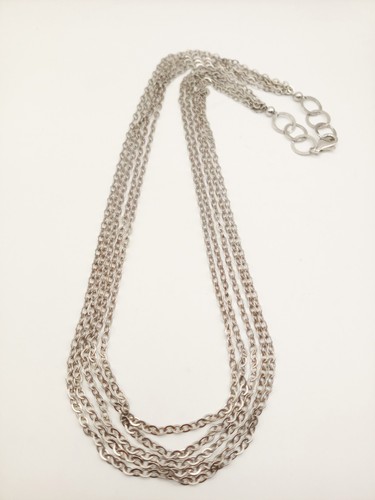 Collana catena maglia anello - collana,