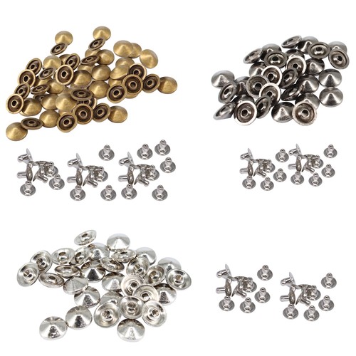 100x plastica cono borchie - 100x,