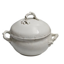 Antica ZUPPIERA PORCELLANA BIANCA KPM Königliche Porzellan-Manufaktur Berlin 900