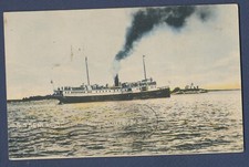 Steamer SS SENLAC, South Shore Route - timbro postale Hamilton Ontario Canada --b