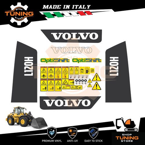 Kit adesivi mezzi lavoro - adesivi, da